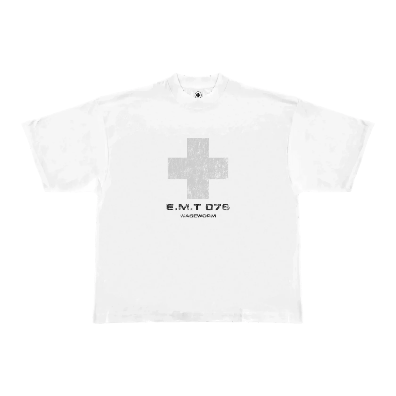 E.M.T. 076 T-SHIRT WHITE — фото 1