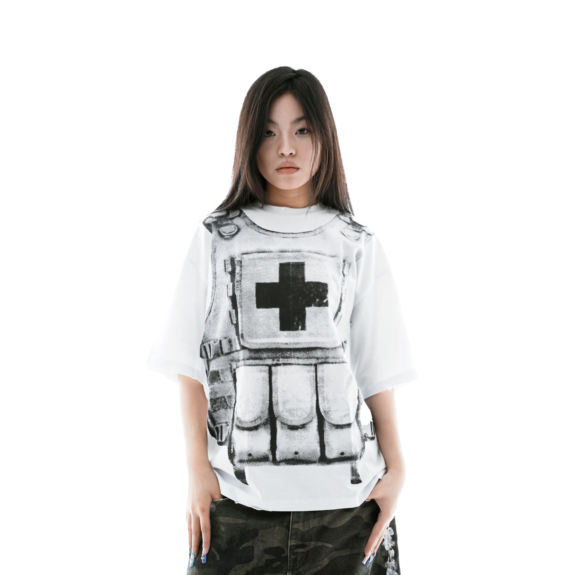 ARMOUR T-SHIRT WHITE — фото 2