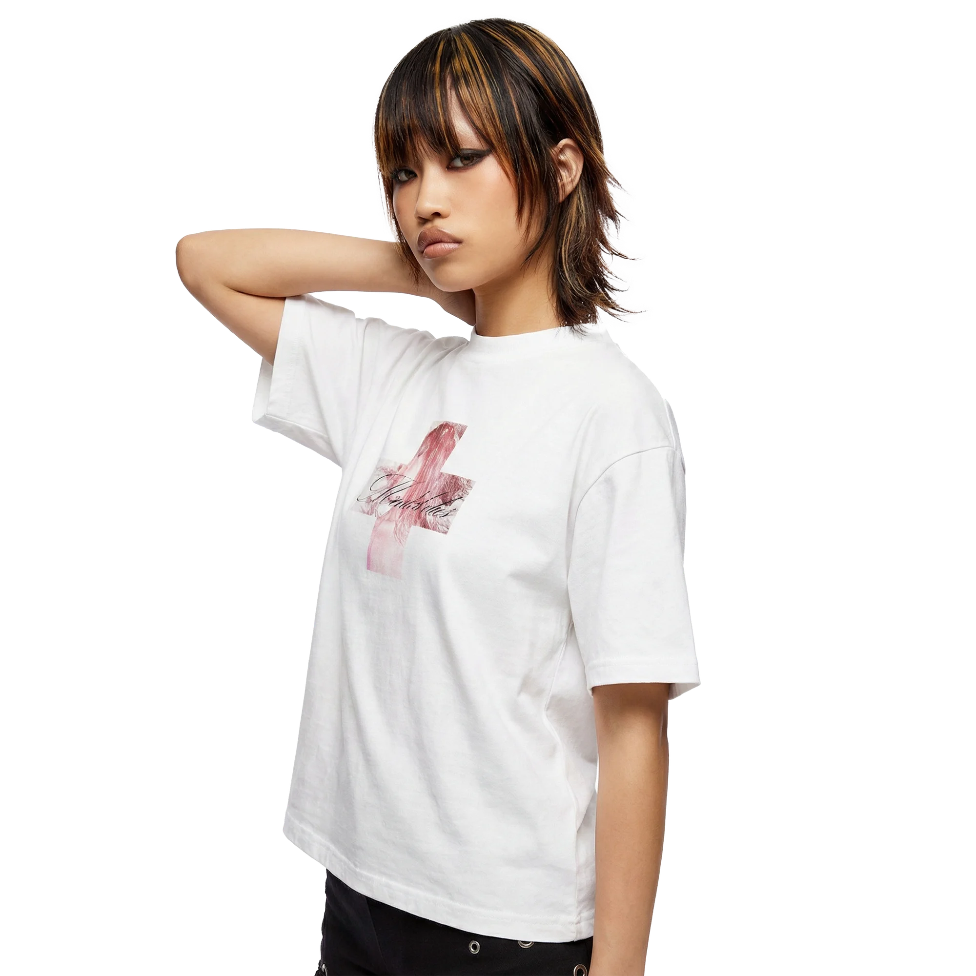 MENTAL ECLIPSE T-SHIRT WHITE — фото 2