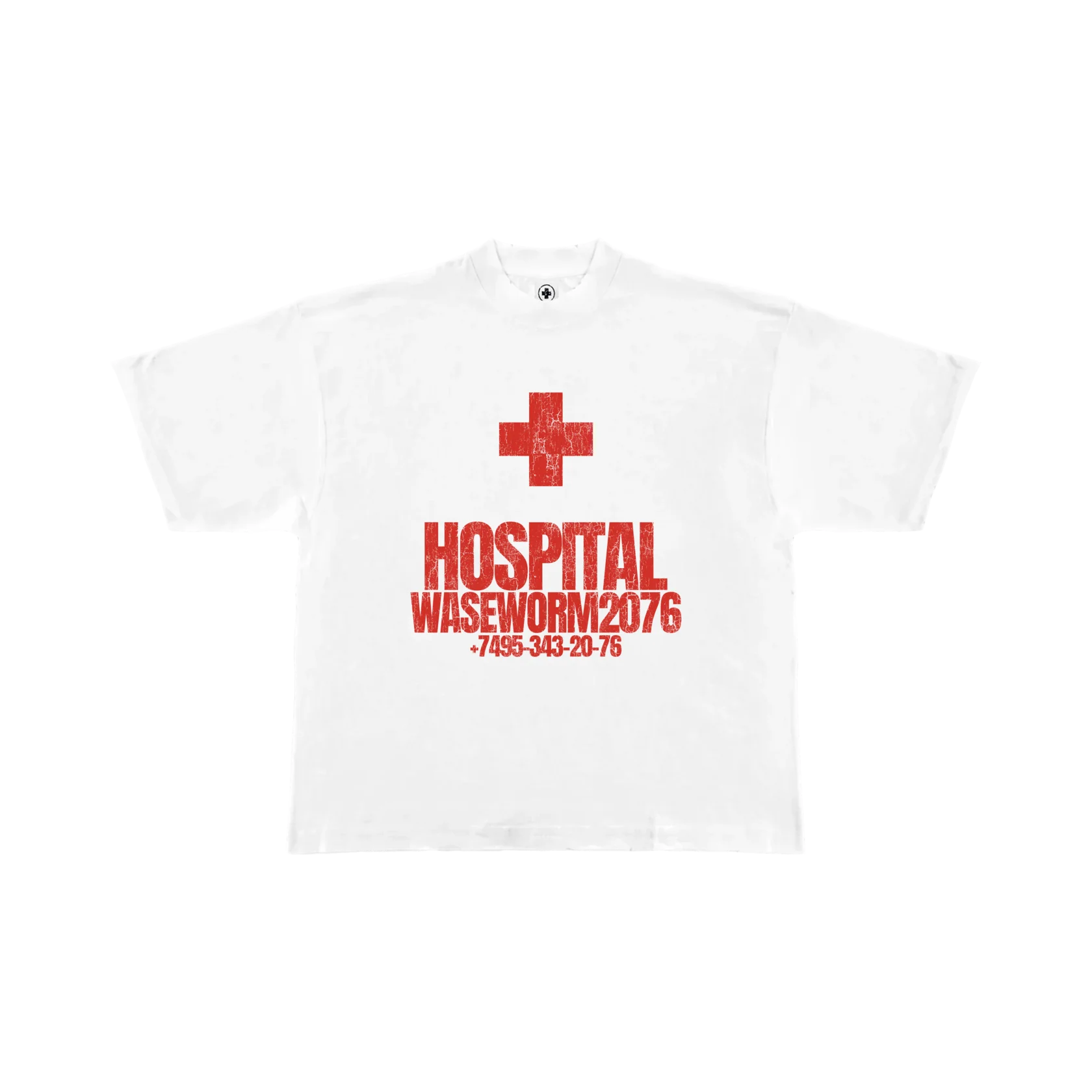 HOSPITAL RED T-SHIRT — фото 1