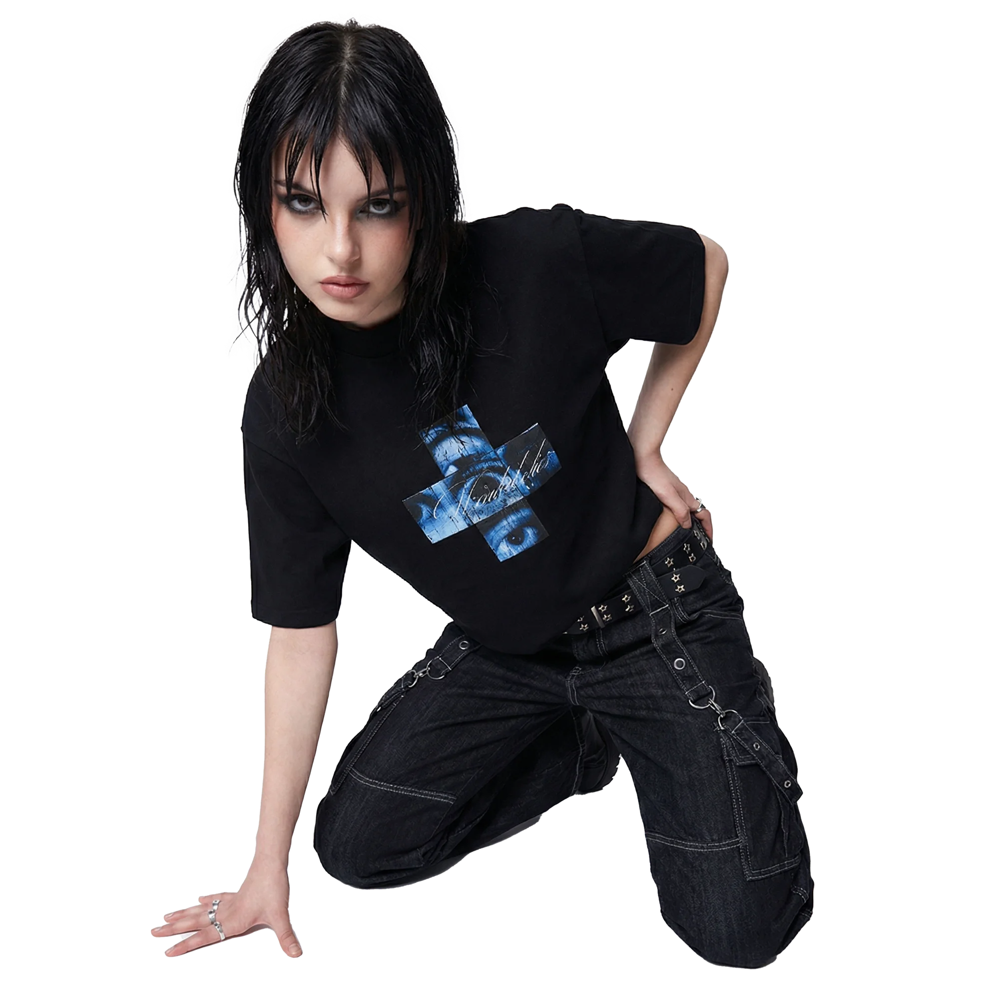 MENTAL EYES T-SHIRT BLACK — фото 2