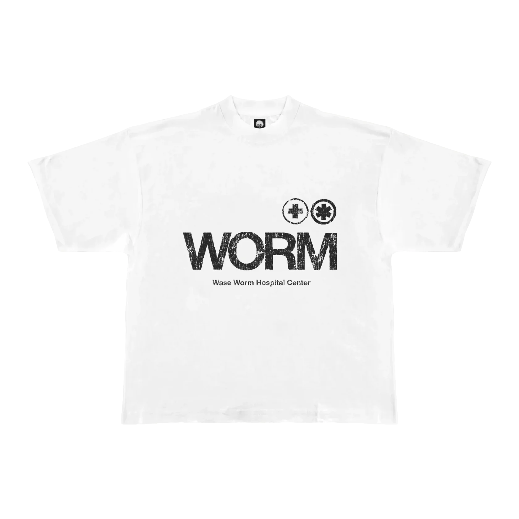WORM T-SHIRT WHITE — фото 1