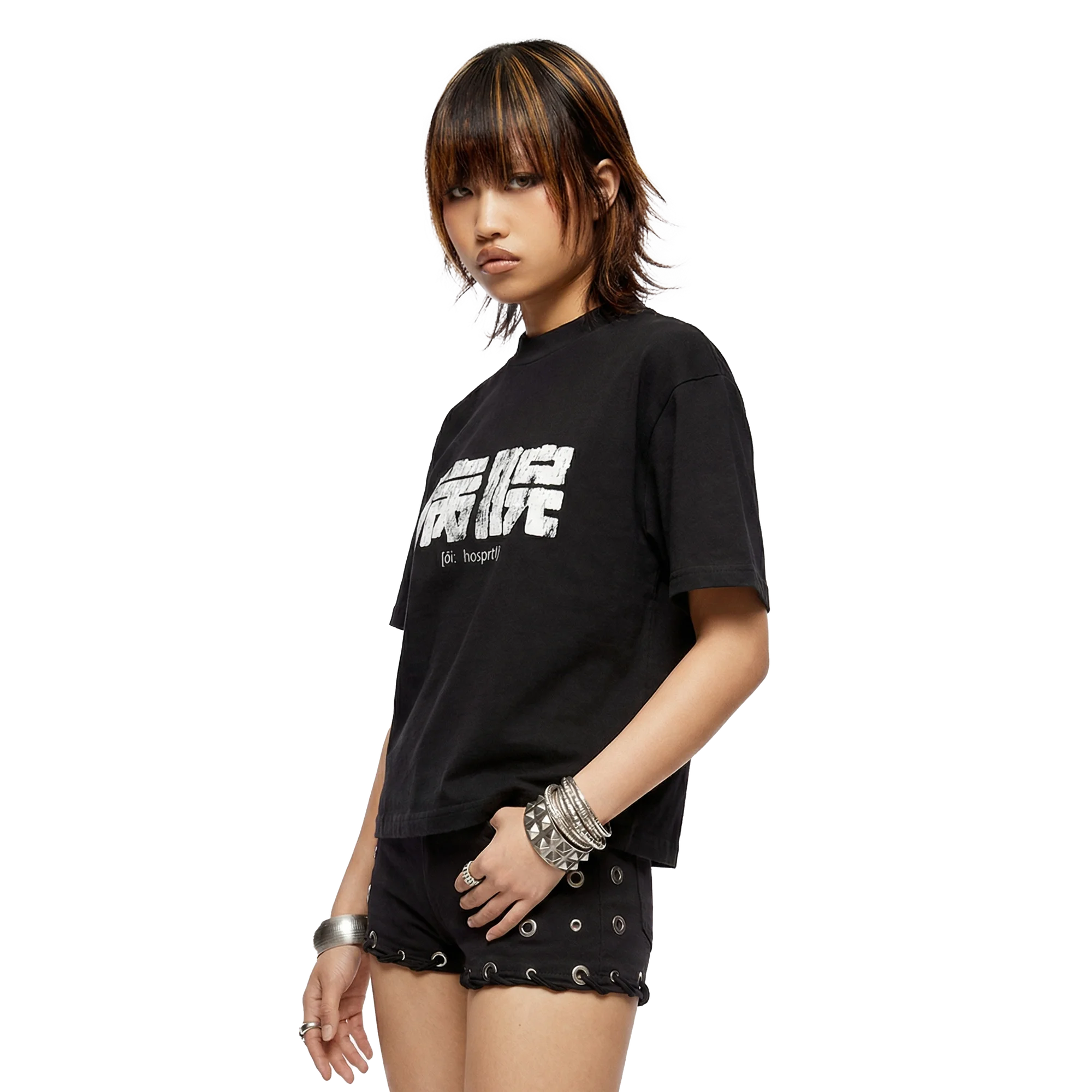 JAP T-SHIRT BLACK — фото 4