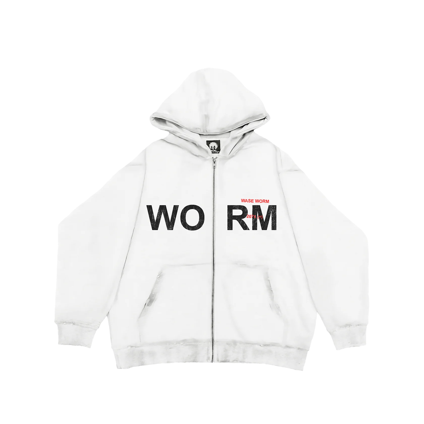 WORM ZIP-HOODIE — фото 1