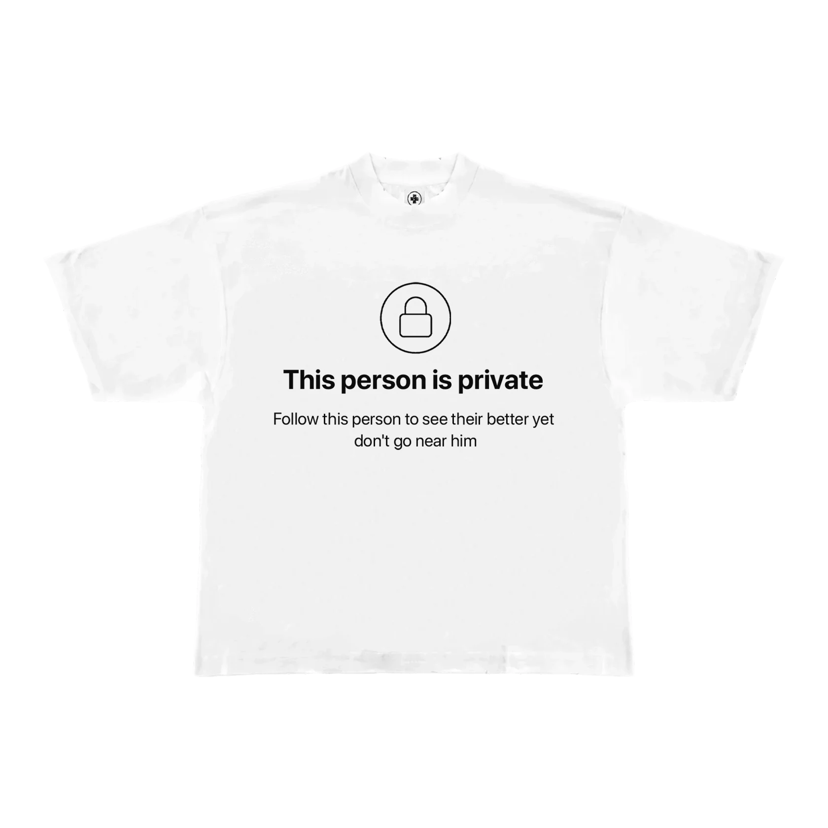 PRIVATE T-SHIRT WHITE — фото 1