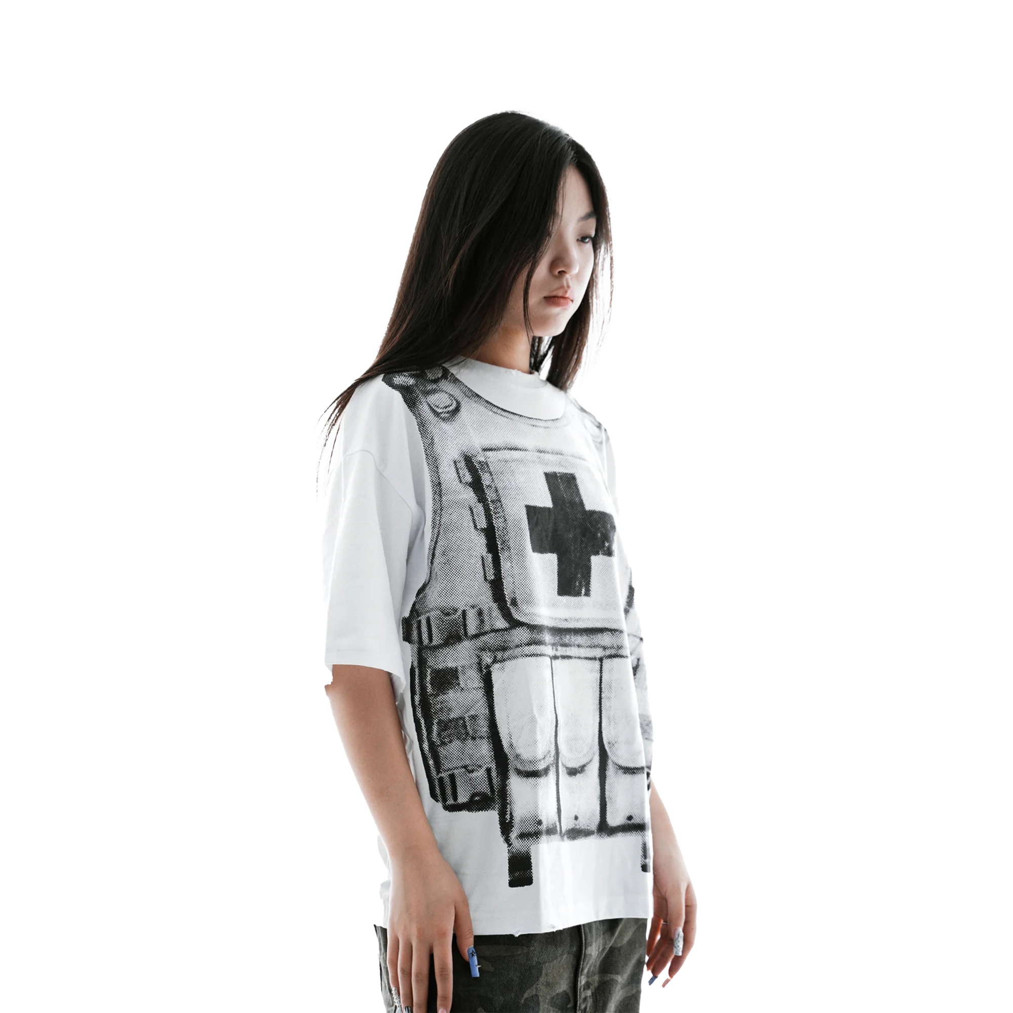 ARMOUR T-SHIRT WHITE — фото 3
