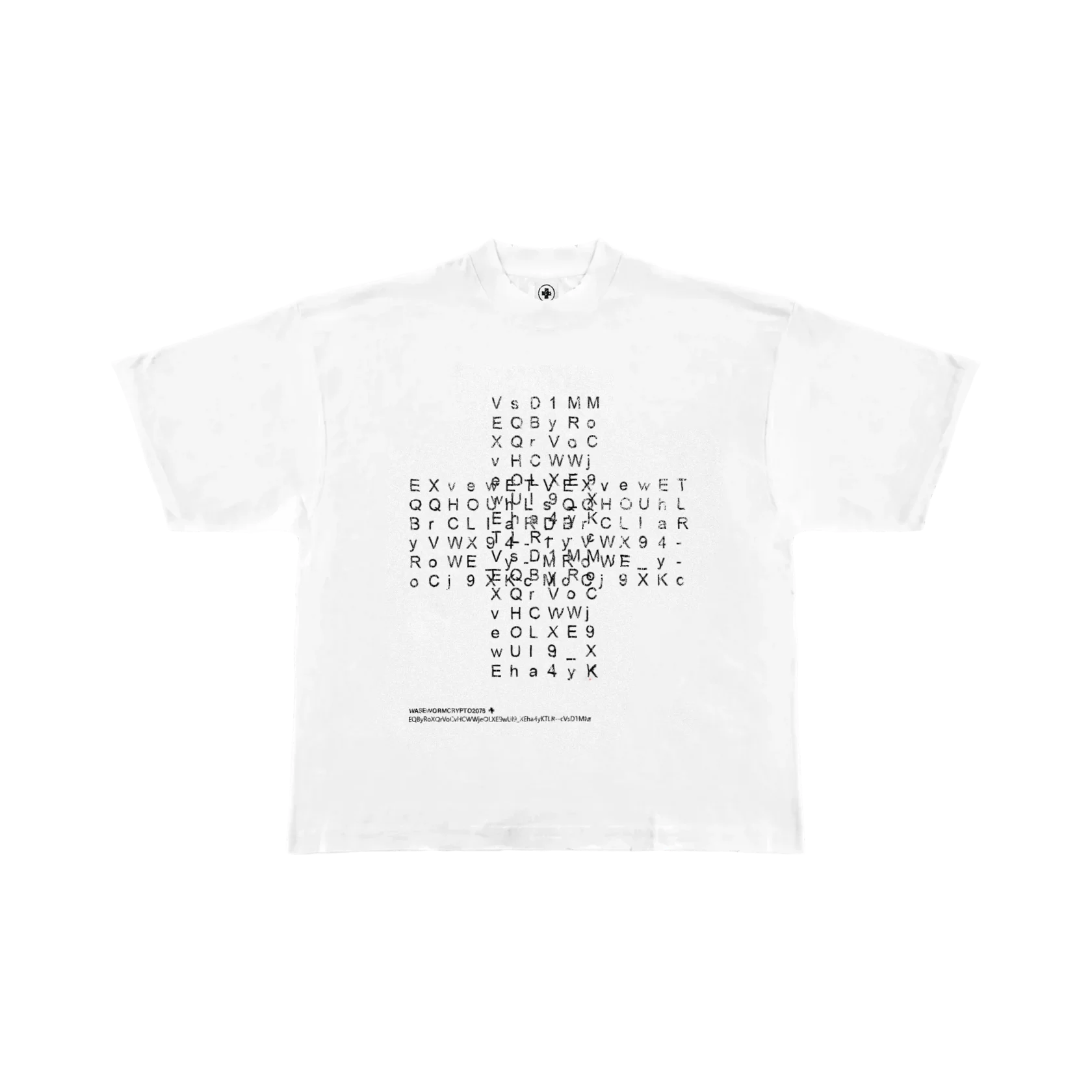 CRYPTO T-SHIRT WHITE — фото 1